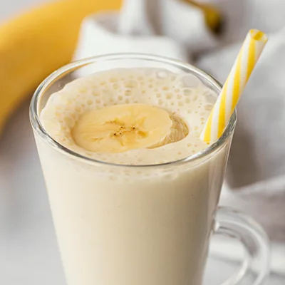 Smoothie de Banana y Mantequilla de Maní